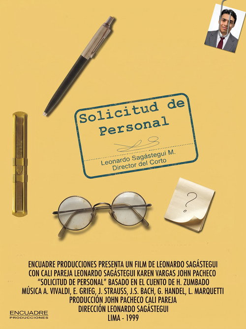 Solicitud de personal poster