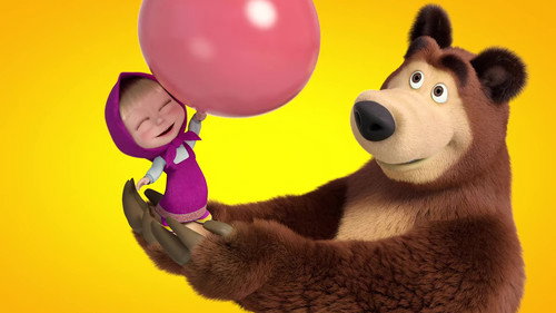 Masha and the Bear Shorties - Season 1 Backdrop Blur