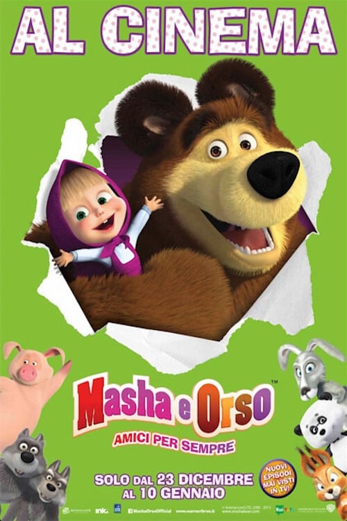 Poster Masha e Orso - Amici per sempre 2015