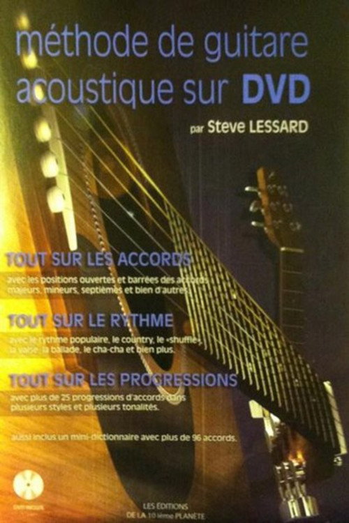 Méthode de guitare acoustique Steve Lessard