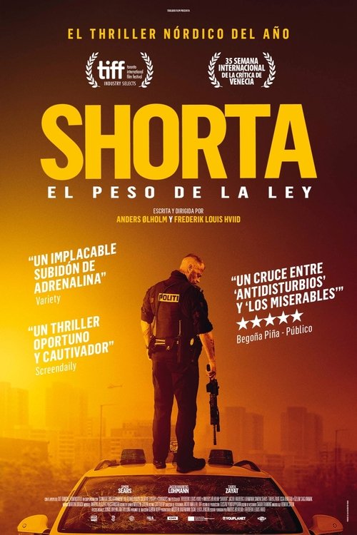 Shorta. El peso de la ley movie poster player