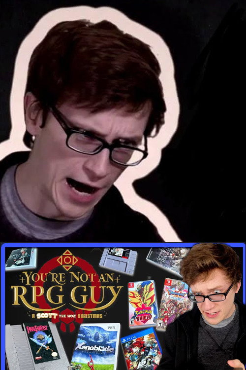 You're Not an RPG Guy: A Scott The Woz Christmas poster