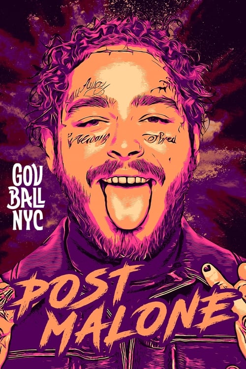 Poster Post Malone - Live at GOV BALL NYC 2018