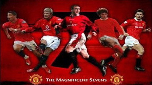 Manchester United: Magnificent 7's - 50 Years of Genius Backdrop Blur