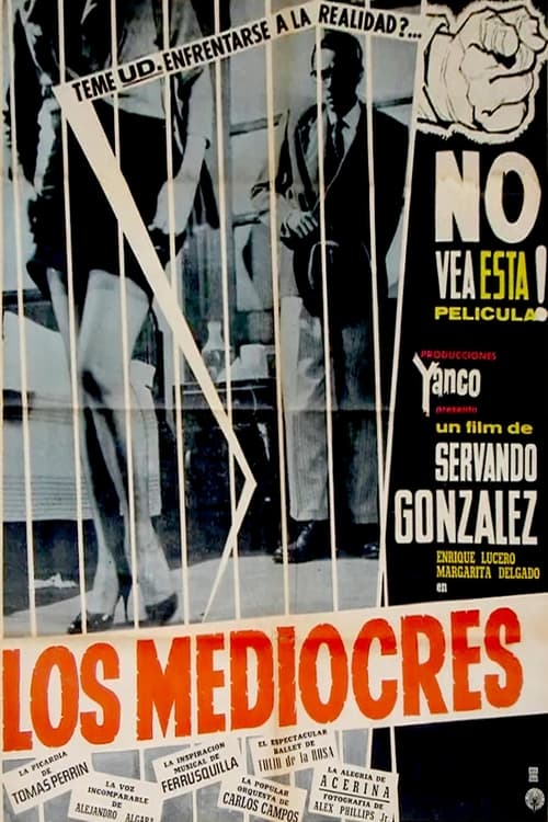 Poster Los mediocres 1966