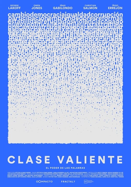 Clase valiente poster