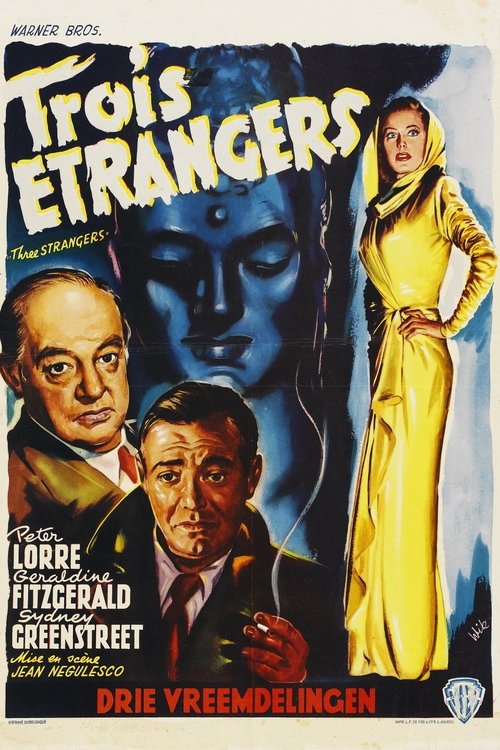 Trois étrangers movie poster player