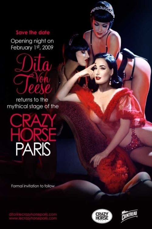 Crazy Horse, Paris with Dita Von Teese 2009