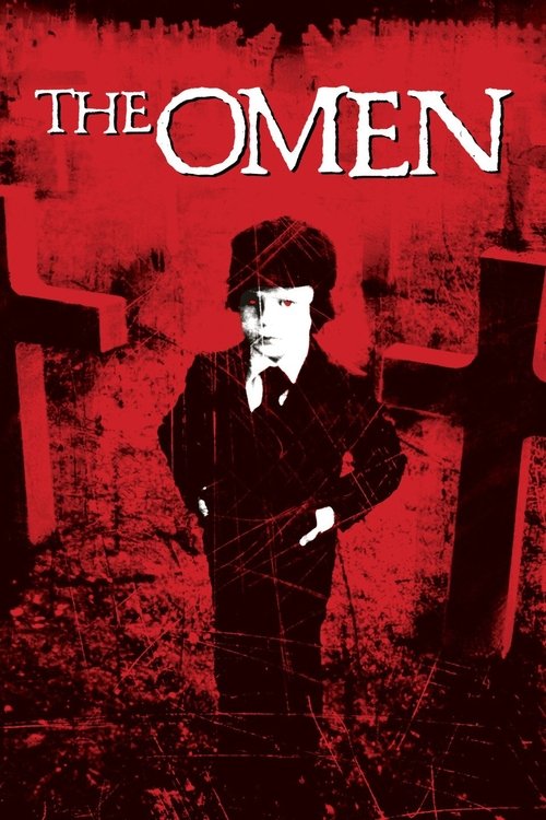 Grootschalige poster van The Omen