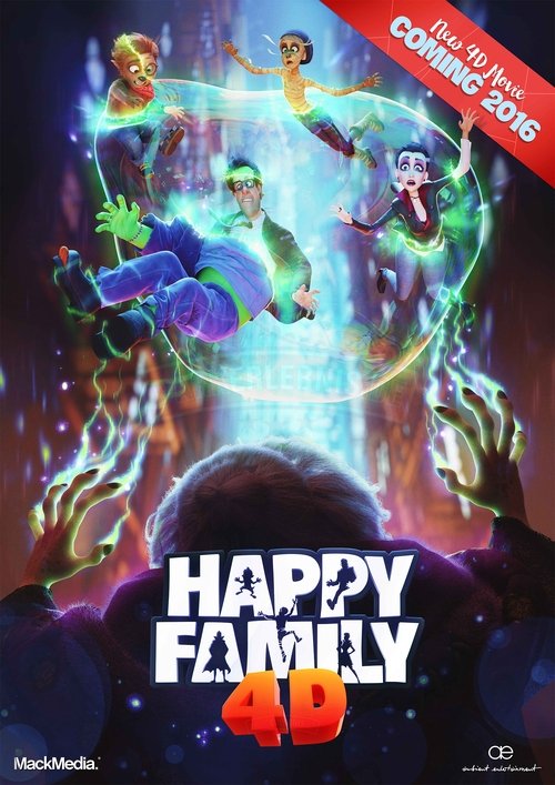 Happy Family 4D movie poster player