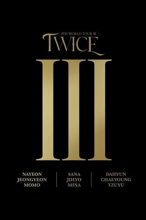 Twice 4th World Tour Ⅲ in Seoul (2022) poster