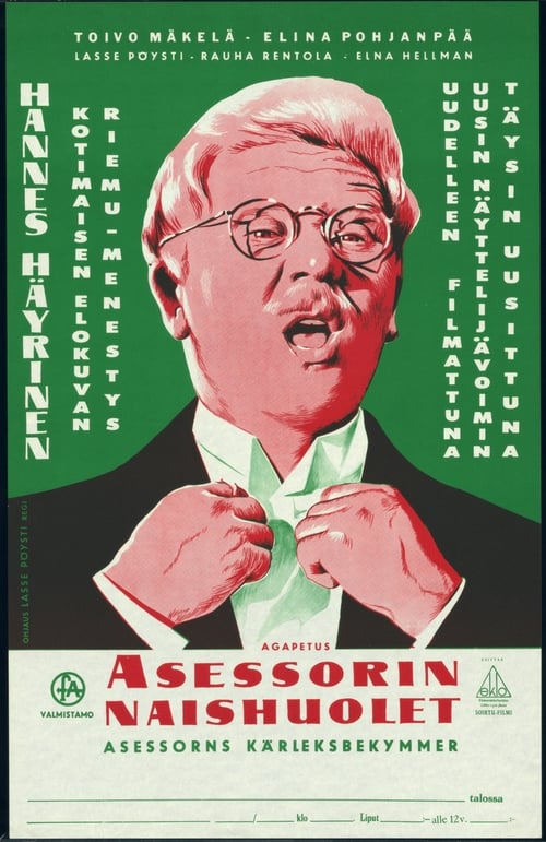 Poster Asessorin naishuolet 1958