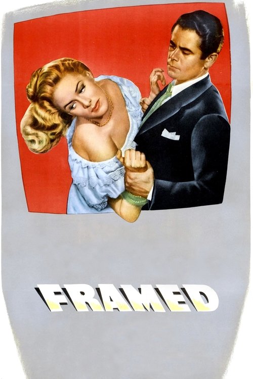 Framed poster