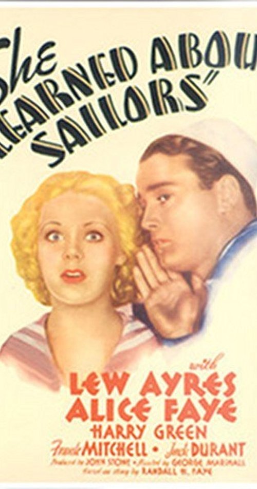 She Learned About Sailors movie poster player