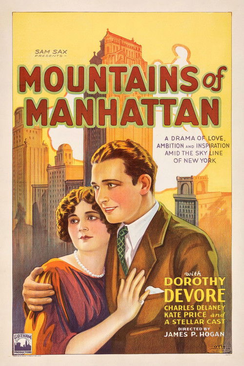 Mountains of Manhattan Poster