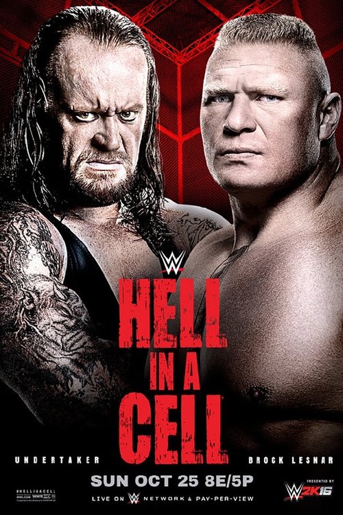 WWE Hell in a Cell 2015 movie poster player