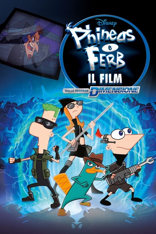 Phineas and Ferb: The Movie: Across the 2nd Dimension poster