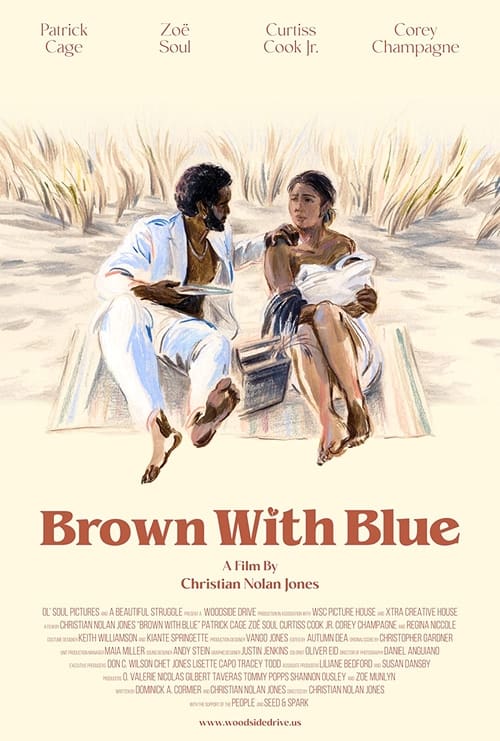 Poster Brown With Blue 2019