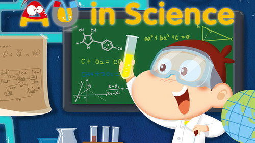 AU in Science - Season 1 Backdrop Blur