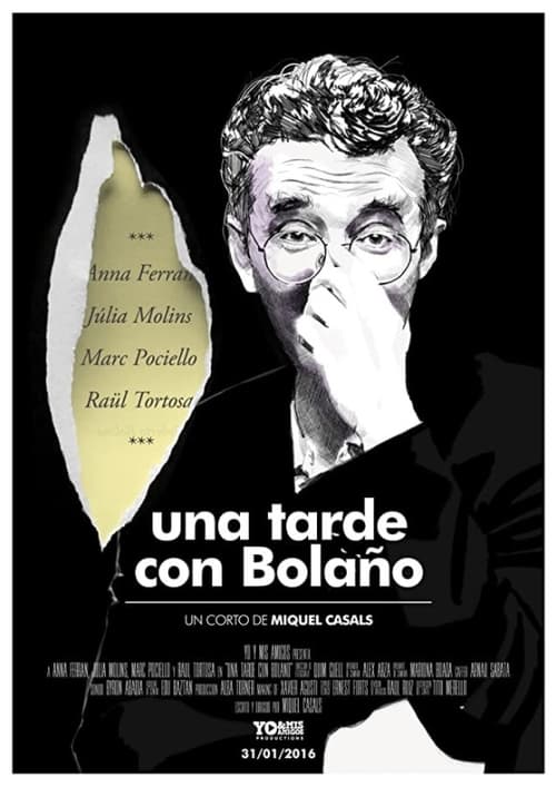 Poster Una tarde con Bolaño 2016