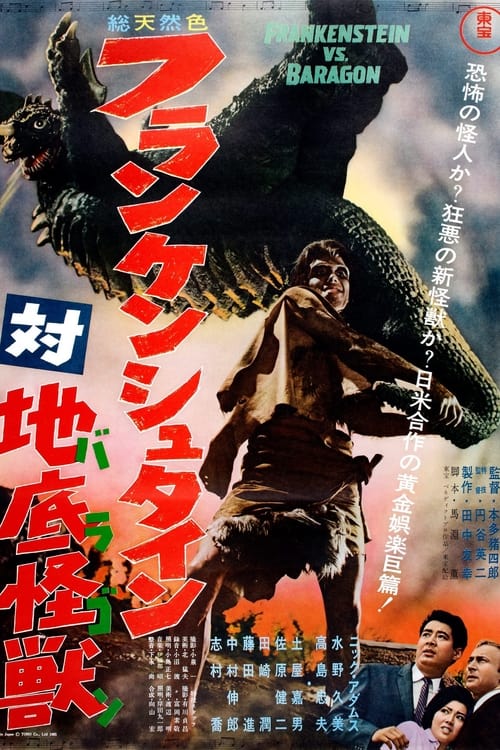 フランケンシュタイン対地底怪獣 (1965) poster