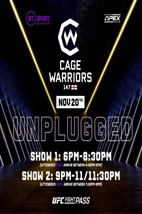 Cage Warriors 147: Unplugged