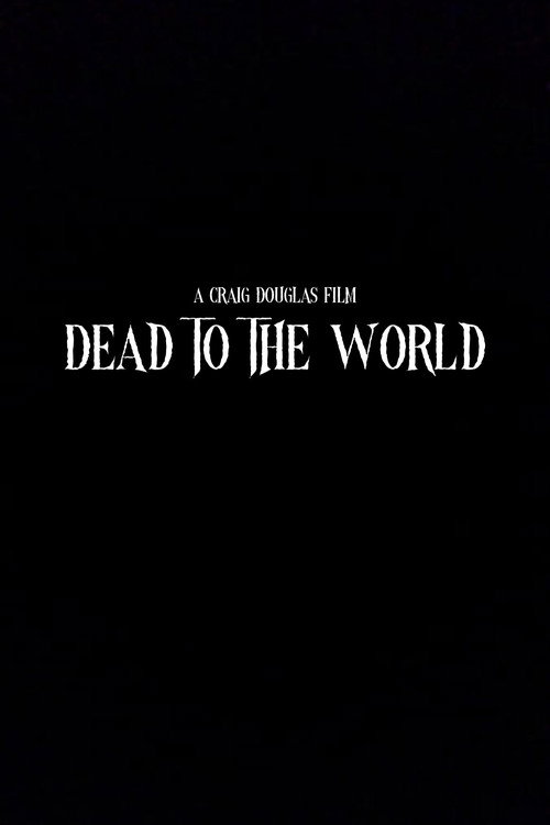 Póster oficial de Dead to the World (2023) - Mystery