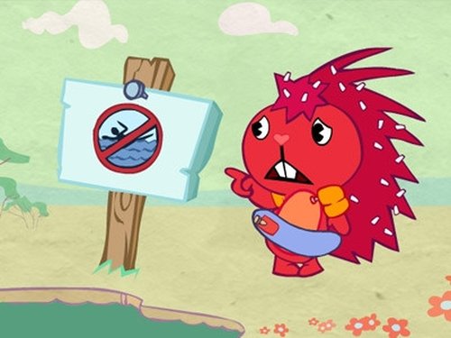 Escena del episodio 6 de la temporada 1 de la serie Happy Tree Friends