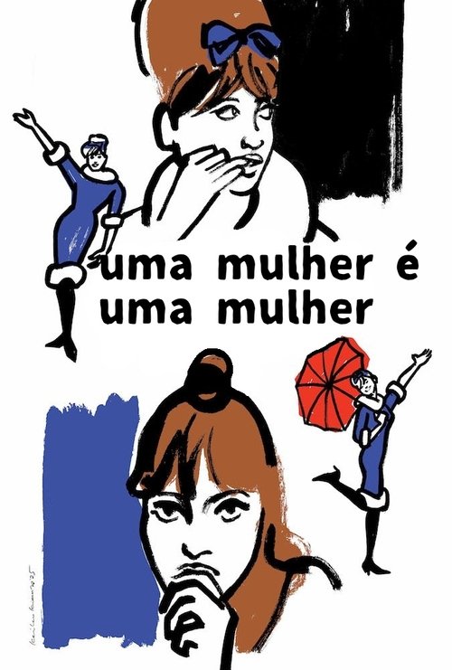 Pôster de Uma Mulher é uma Mulher