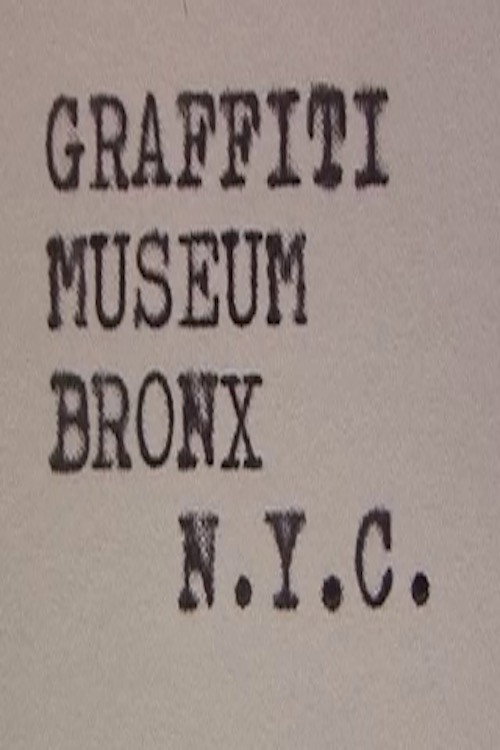 Graffiti Museum Bronx, NYC poster