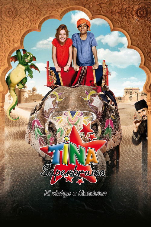 Cartell de Tina Superbruixa i el viatge a Mandolan