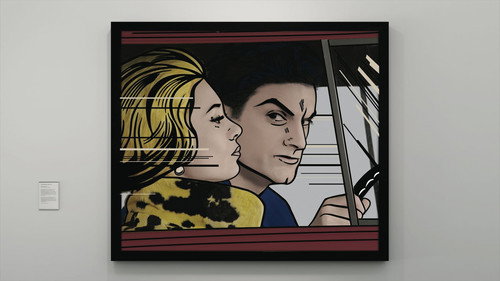 In the Car, Roy Lichtenstein - Crash Test (1/3)