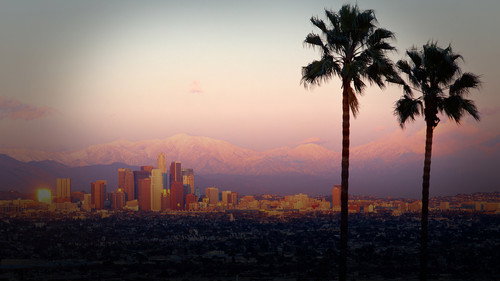 Baldwin Hills Backdrop Blur