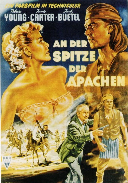 An der Spitze der Apachen movie poster player