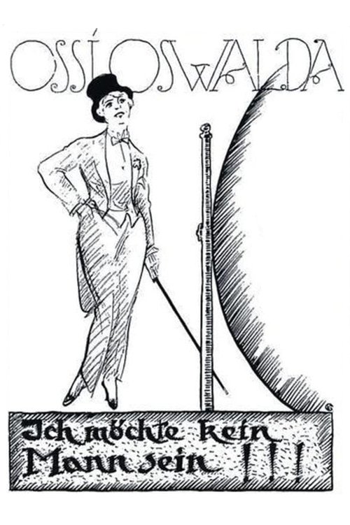 Poster of : Je ne voudrais pas être un homme