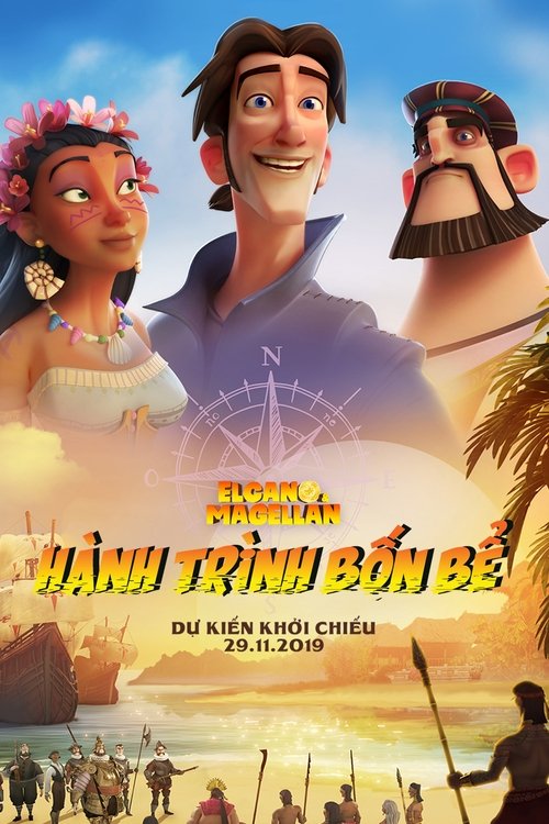 Poster Elcano và Magellan: Hành Trình Bốn Bể