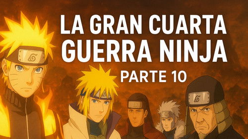 Poster della serie Naruto Shippuden Cuarta Guerra Mundial Shinobi