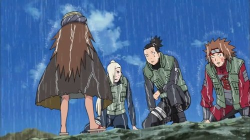 Escena del episodio 313 de la temporada 14 de la serie Naruto Shippuden