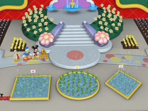 Minnie's and Daisy's Flower Shower