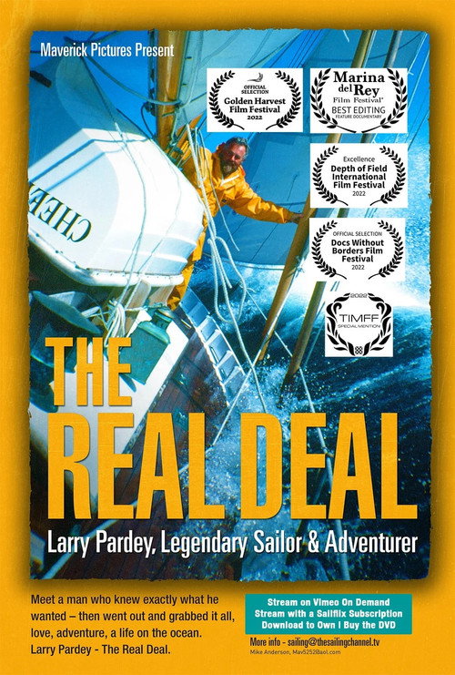 THE REAL DEAL: Larry Pardey, Legendary Sailor & Adventurer official trailer poster