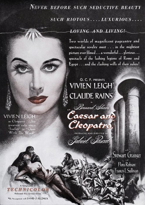 Caesar and Cleopatra poster