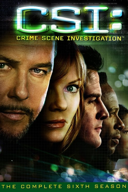 Poster de la Temporada 6 en la serie CSI: Las Vegas