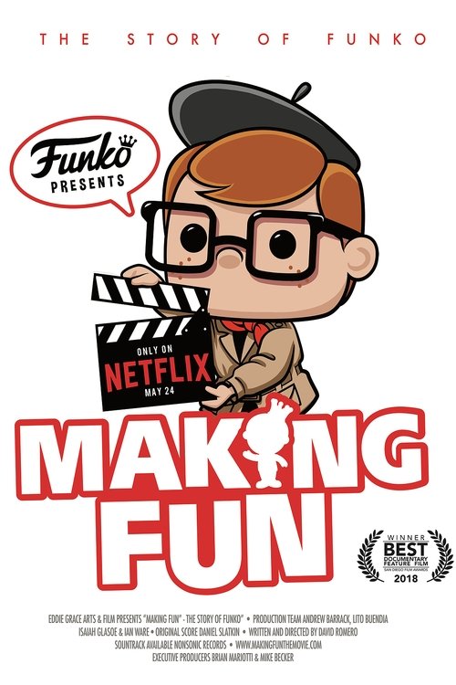 Grootschalige poster van Making Fun: The Story of Funko