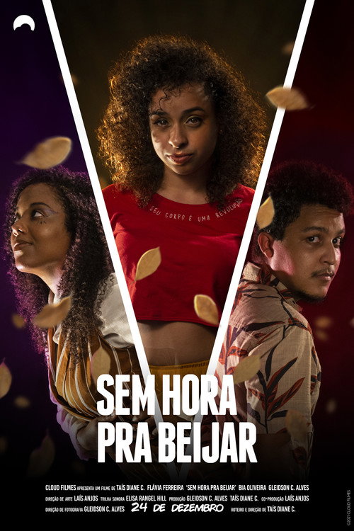 Póster oficial de Sem Hora Pra Beijar - Romance