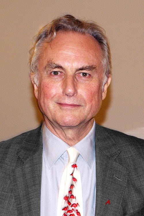 Grootschalige poster van Richard Dawkins