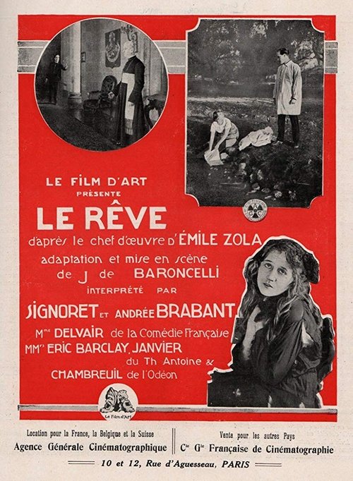 Le Rêve movie poster player