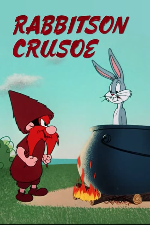 Poster Rabbitson Crusoe 1956