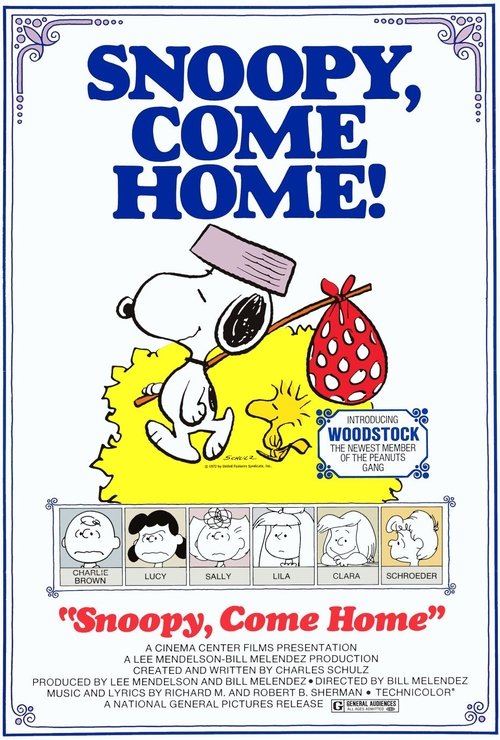 Snoopy, Come Home poster