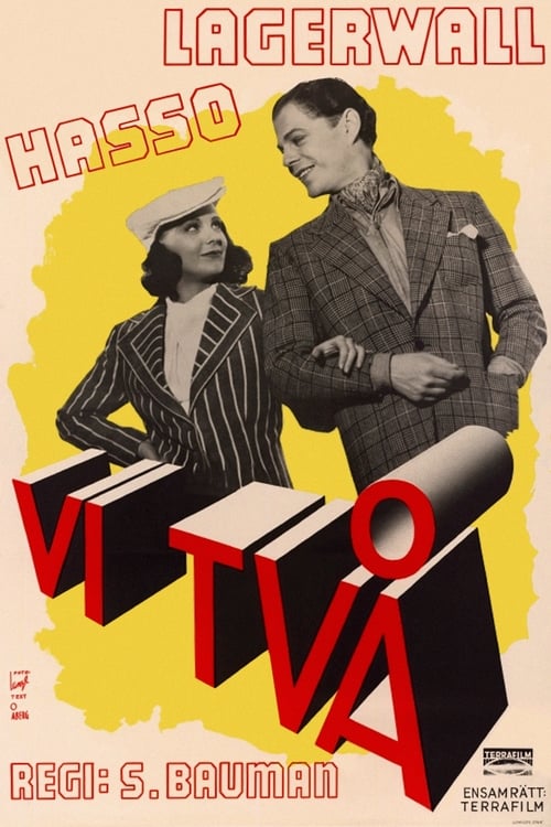 Poster Vi två 1939