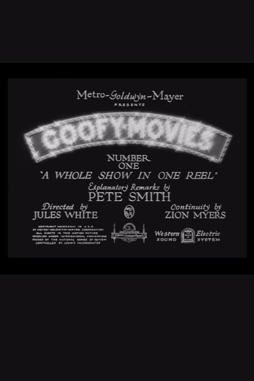Goofy Movies Number One (1933)